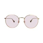 Pre-owned Metal sunglasses Moncler Pre-owned , Pink , Unisex