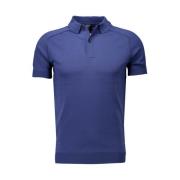 Blauwe Polo Shirt - Heren Regular Fit Genti , Blue , Heren