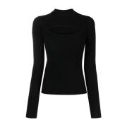 K103 Nero Sweater Patrizia Pepe , Black , Dames