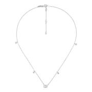 GG Running ketting in 18kt witgoud en diamanten Gucci , Gray , Dames