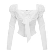 Witte Corset Top Vivienne Westwood , White , Dames