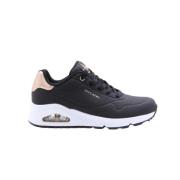 Stijlvolle Damessneakers Skechers , Black , Dames