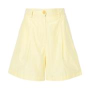 Gele Shorts Forte Forte , Yellow , Dames