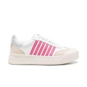 Bianco Rosa Grigio Sneakers Dsquared2 , Multicolor , Dames