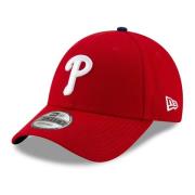 Rode Phillies League Baseball Cap New Era , Red , Heren