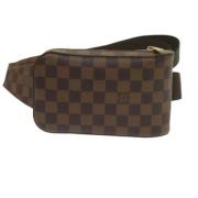 Pre-owned Canvas shoulder-bags Louis Vuitton Vintage , Brown , Dames