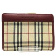 Pre-owned Canvas wallets Burberry Vintage , Multicolor , Dames