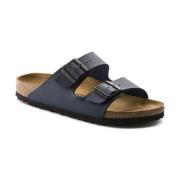 Sandals Arizona Birko-Flor Birkenstock , Blue , Dames