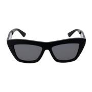 Stijlvolle zonnebril Bv1121S Bottega Veneta , Black , Unisex