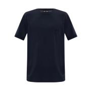 T-shirt met logo Giorgio Armani , Blue , Heren