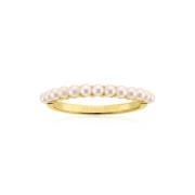 Parel Ellera Ring Sif Jakobs Jewellery , Yellow , Dames