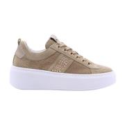 Hill Sneaker - Stijlvol en Comfortabel Nerogiardini , Beige , Dames