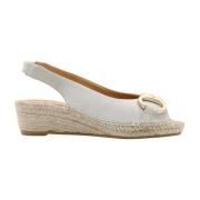 Tirupur Espadrille Wedges Maypol , Beige , Dames