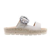 Stijlvolle zomerslippers voor vrouwen Maypol , Beige , Dames