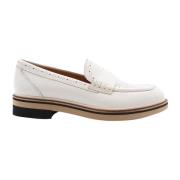 Stijlvolle Loafers voor Vrouwen Pertini , White , Dames