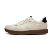 Bjork Mix Klassieke Witte Sneaker Woden , Beige , Dames