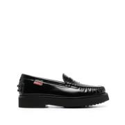 Elegante Mocassino Loafers voor Vrouwen Tod's , Black , Dames