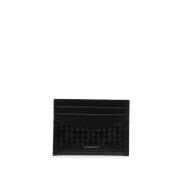 Zwarte Kaarthouder Portemonnee Givenchy , Black , Heren