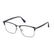 Blauwe Zonnebril Montuur WEB Eyewear , Blue , Heren