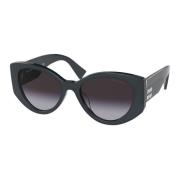 Grey Shaded Sunglasses SMU 03Ws Miu Miu , Gray , Dames