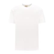 Witte Crew-neck T-shirt Ten C , White , Heren