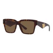 DG 4436 Zonnebril Dolce & Gabbana , Brown , Dames