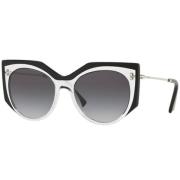 Black Crystal Sunglasses Valentino , Black , Dames