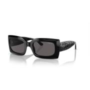 Black Smoke Grey Sunglasses Vogue , Black , Dames
