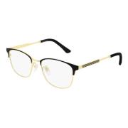 Gold Black Sunglasses Gucci , Yellow , Unisex