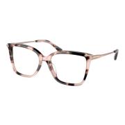 Roze Tortoise Brilmontuur Michael Kors , Multicolor , Unisex