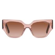 Pink/Brown Shaded Sunglasses Vogue , Multicolor , Dames