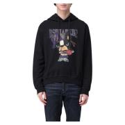 Stijlvolle Cool Fit Hoodie Dsquared2 , Black , Heren