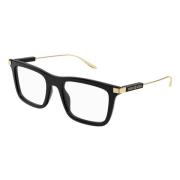 Zwarte brillenframes Gucci , Black , Unisex