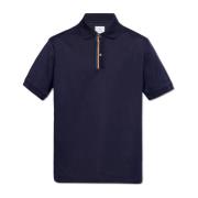 Polo shirt met logo Paul Smith , Blue , Heren
