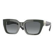 Green/Grey Shaded Sunglasses Valentino , Gray , Dames