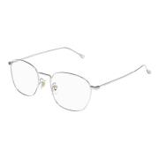 Silver Eyewear Frames Gucci , Gray , Unisex