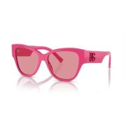 Fuchsia/Roze Zonnebril Dolce & Gabbana , Pink , Dames