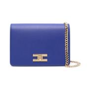 Shoulder Bags Elisabetta Franchi , Blue , Dames