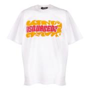 T-Shirts Dsquared2 , White , Heren