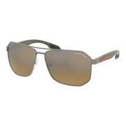 Sunglasses Prada Linea Rossa SPS 51V Prada , Gray , Heren