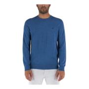 Wollen Crew Neck Sweater Ralph Lauren , Blue , Heren