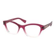 Eyewear frames VMU 08T Miu Miu , Red , Dames