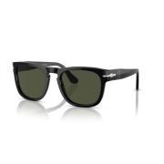 Black/Green Sunglasses Persol , Black , Unisex