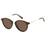 Havana/Brown Sunglasses PLD 4147/S/X Polaroid , Brown , Unisex