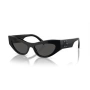 Black/Dark Grey Sunglasses Dolce & Gabbana , Black , Dames