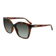 Sunglasses Sf1026S Salvatore Ferragamo , Brown , Dames