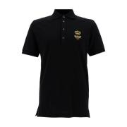Zwarte T-shirts en Polos Regular Fit Dolce & Gabbana , Black , Heren