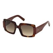 Havana/Brown Shaded Sunglasses Tod's , Brown , Dames