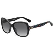 Spotted Black/Dark Grey Zonnebril Karalyn/S Kate Spade , Black , Dames