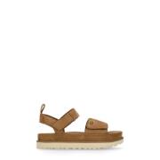 Flat Sandals UGG , Brown , Dames